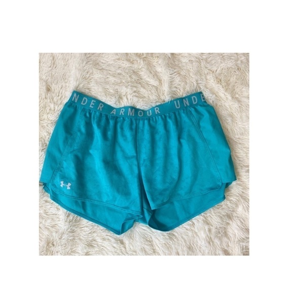 Under Armour Blue.Running Shorts - Size XL EUC - Picture 1 of 7
